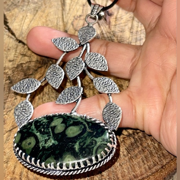 4” Kambaba Jasper Pendant - Picture 11 of 13